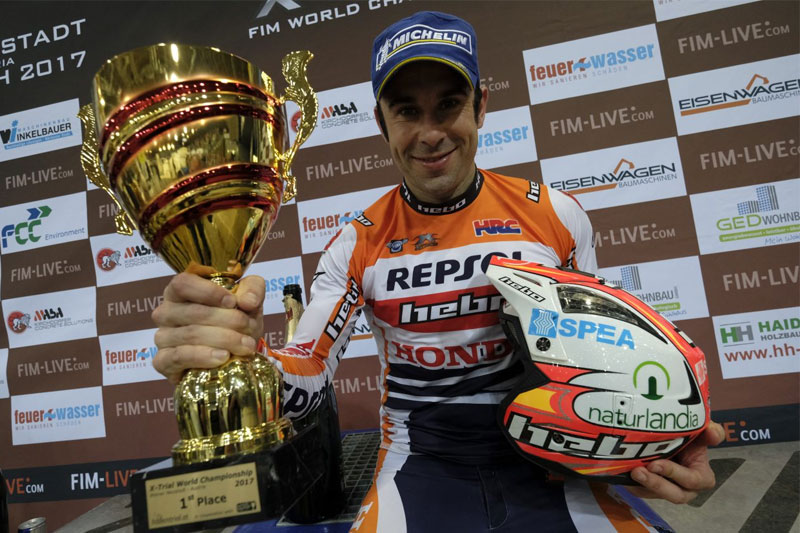 Toni Bou 50 xtrial gewinnt