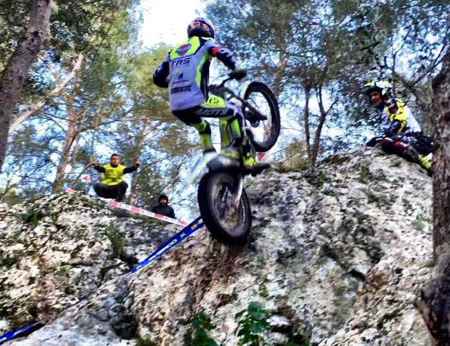 Adam raga Campeonato España Trial 2016