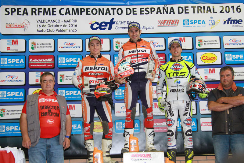 podium cet trial valdemanco 2016