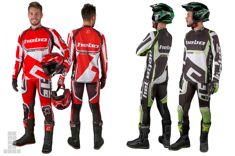 Hebo Race Pro equipacion trial 2017