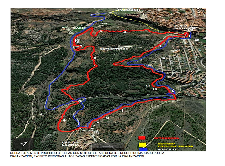 recorrido cet siguenza 2017