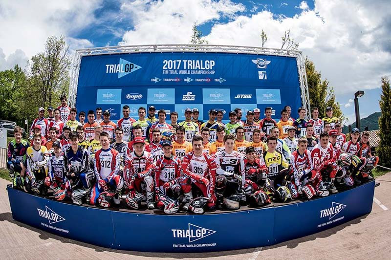 Pilotes de trial WTC 2017