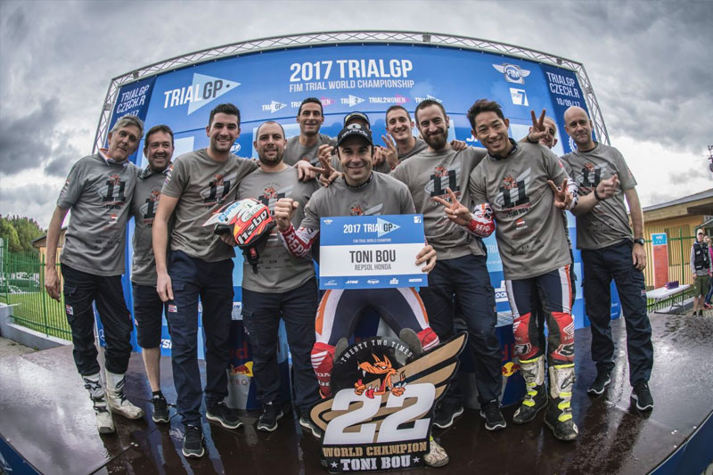 Toni Bou 11 World TrialGP Sokolov 2017