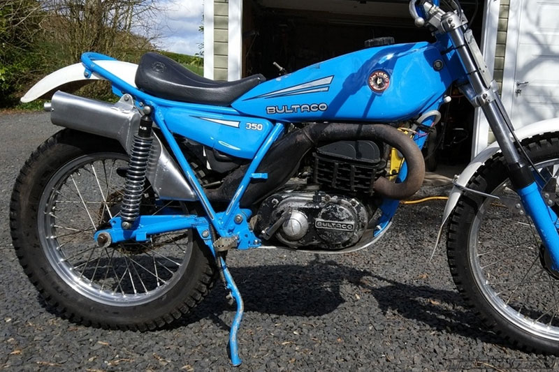 Wes Bultaco Sherpa Scarico Silenzioso