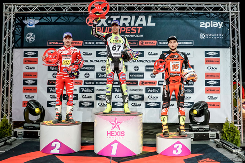 podium xtrial budapest 2018