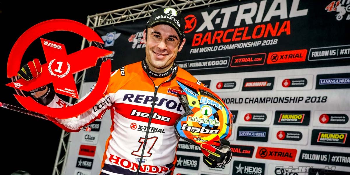 Toni Bou Campione Xtrial 2018