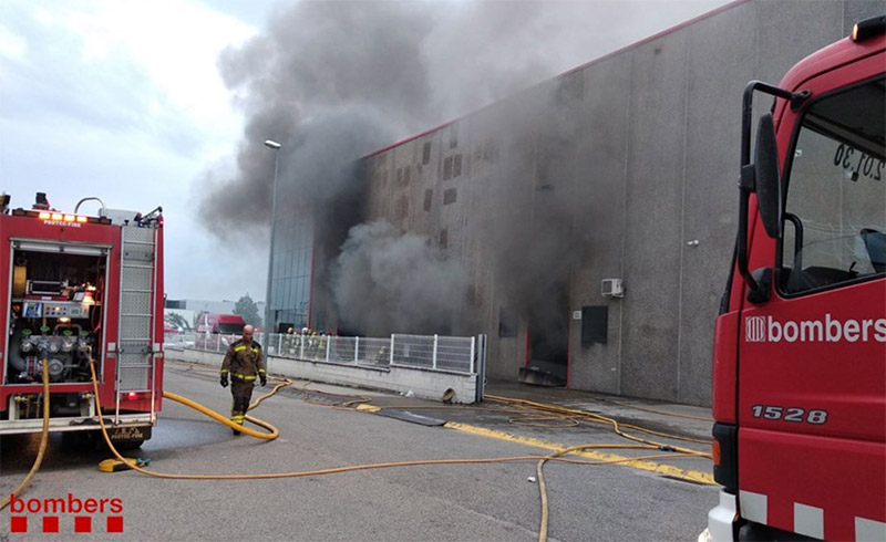 incendio gas gas torrot fabrica