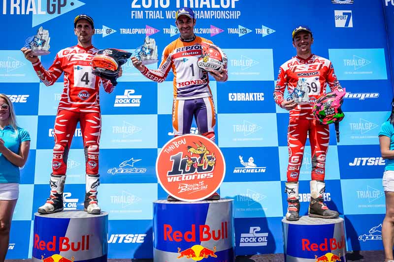 Podium GP Portugal TrialGP  