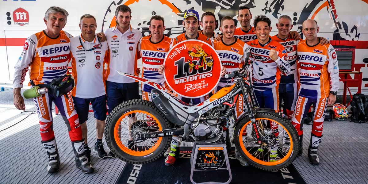 Toni Bou 100 trialgp