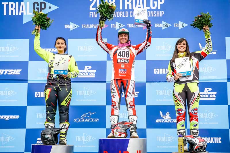 Podium Trial2Femmes Angleterre 2018