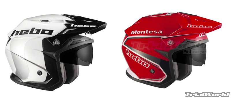 Casco da moto da trial