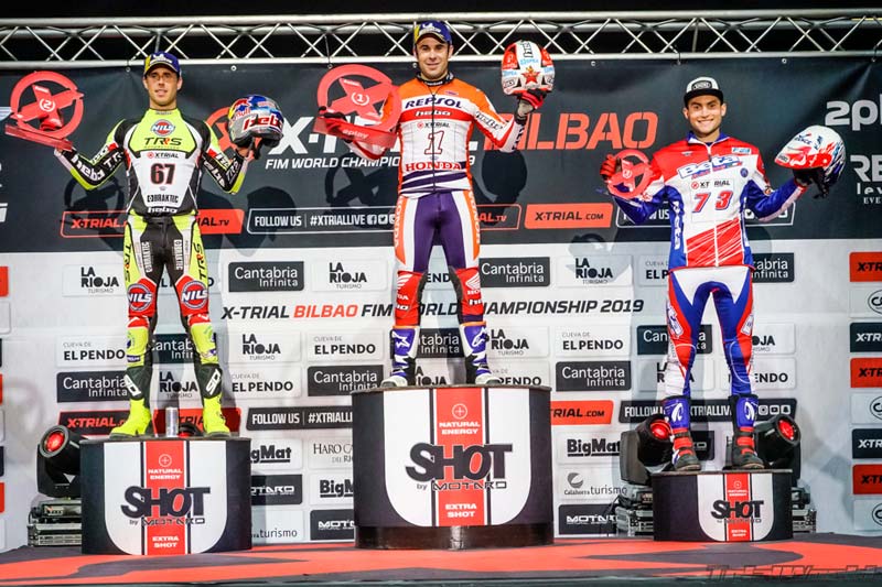 Podio Xtrial Bilbao