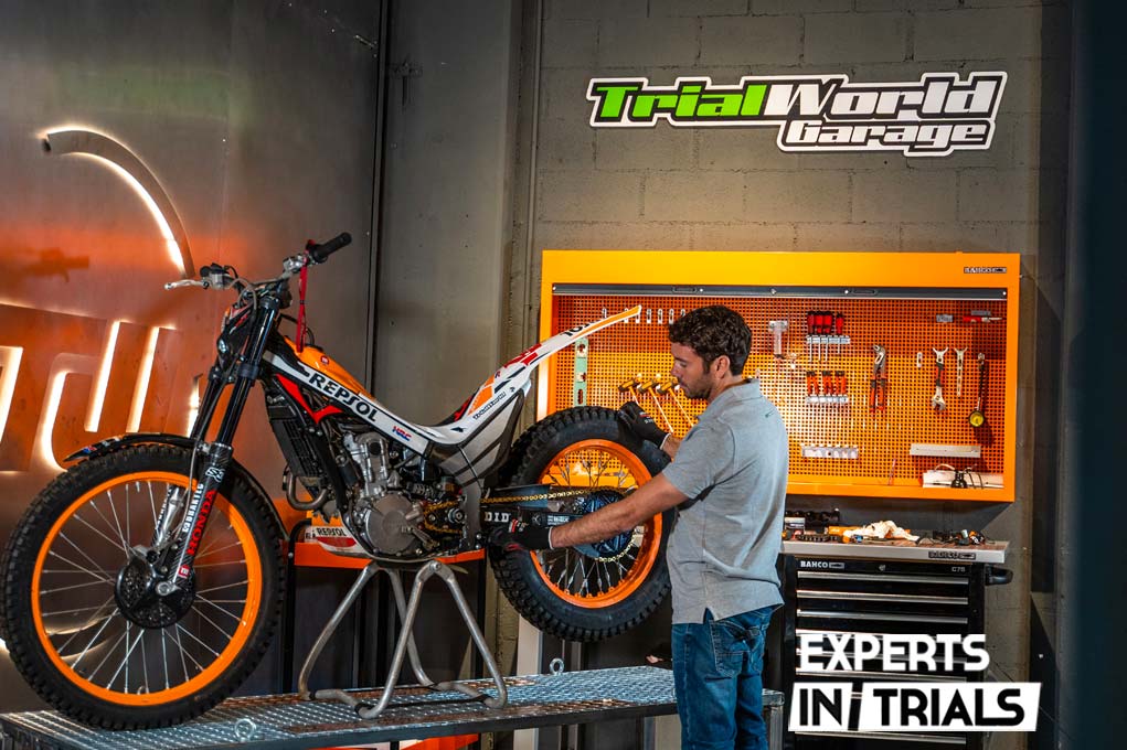 Trialworld Garage mecanica trial