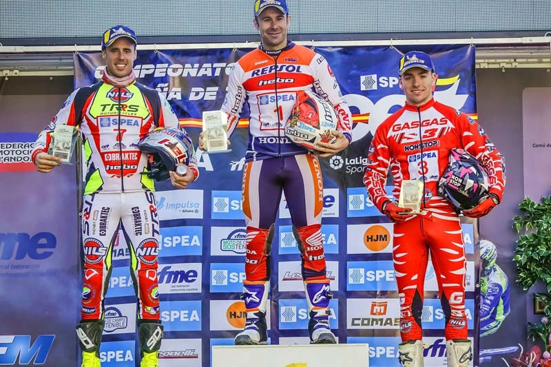 Podium TR1 CET Andorra 2019