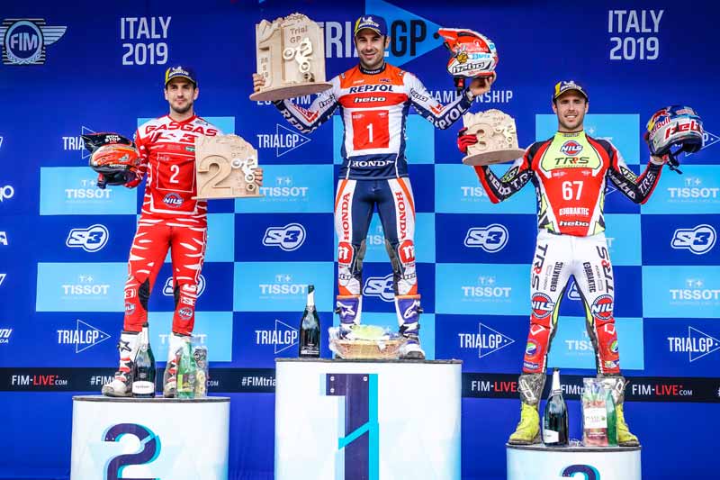 Podium Trial Italian GP 2019