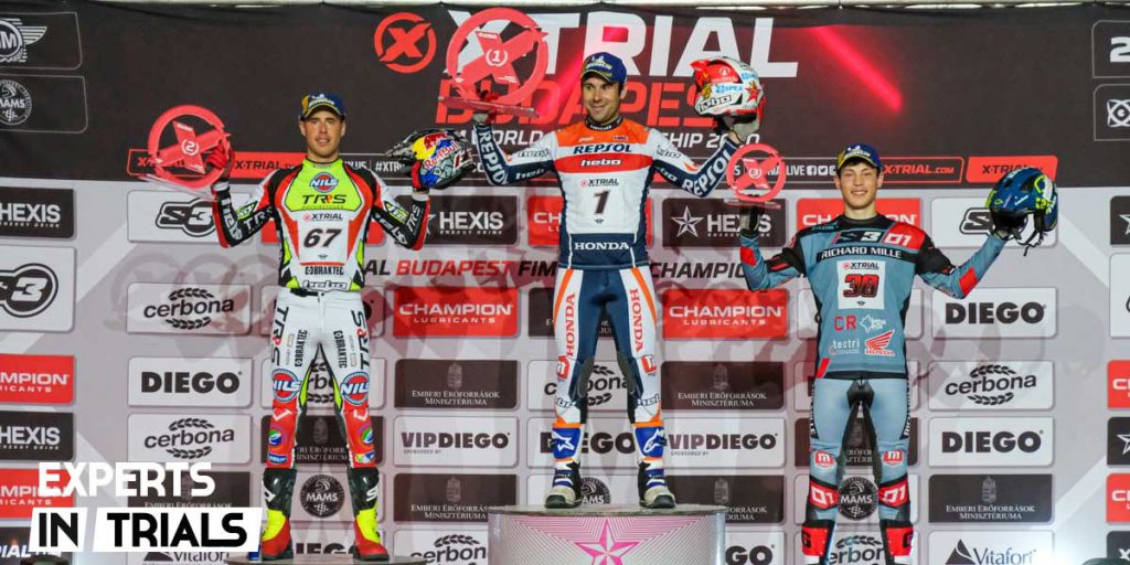 podium xtrial budapest 2020