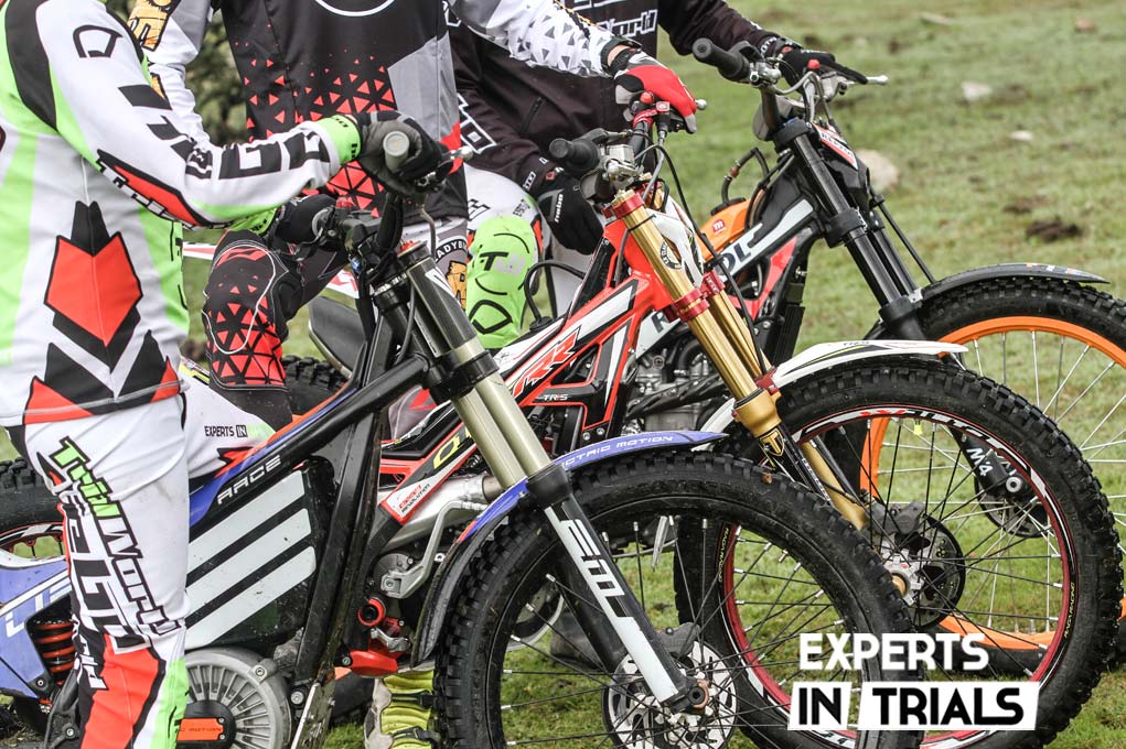 Comparativa trial trrs montesa electric motion epure