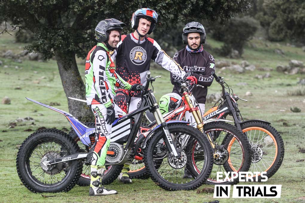 Comparativa trial trrs montesa electric motion epure