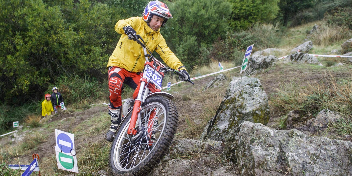 Victoria de Diego Urreta en la Copa de España de Trial Clásico de Robregordo