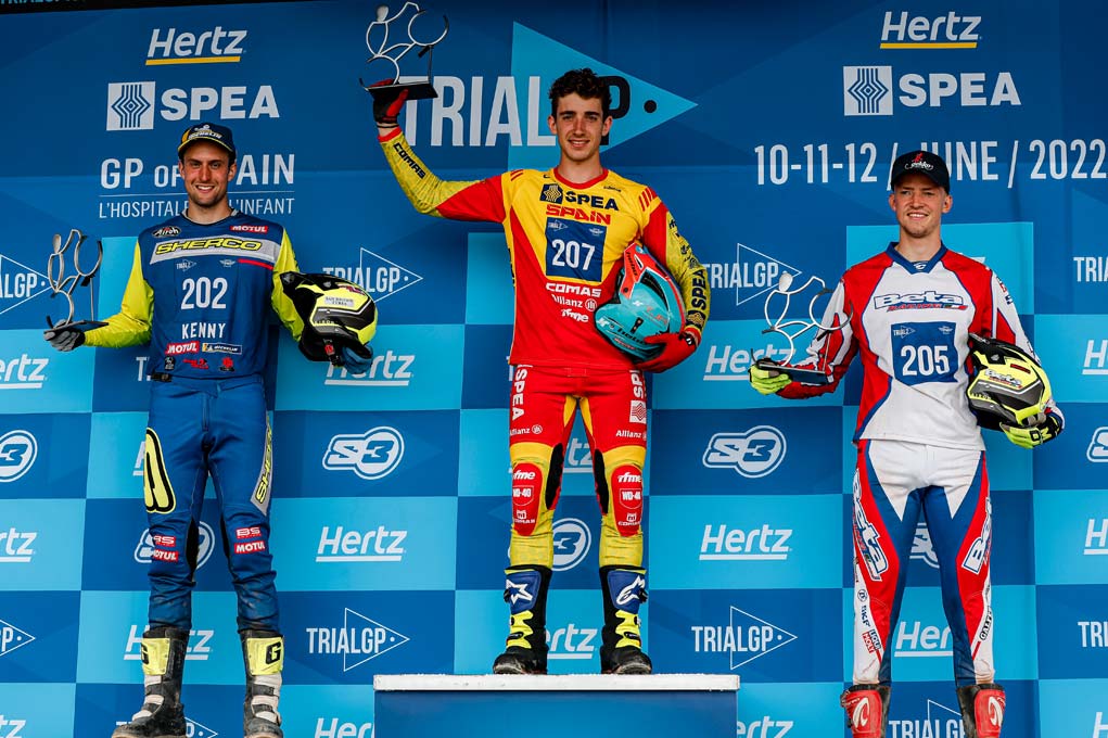 Podium Trial2 España Mundial 2022