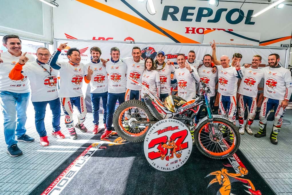 Toni Bou Campeón Mundo Trial 2022 TrialGP