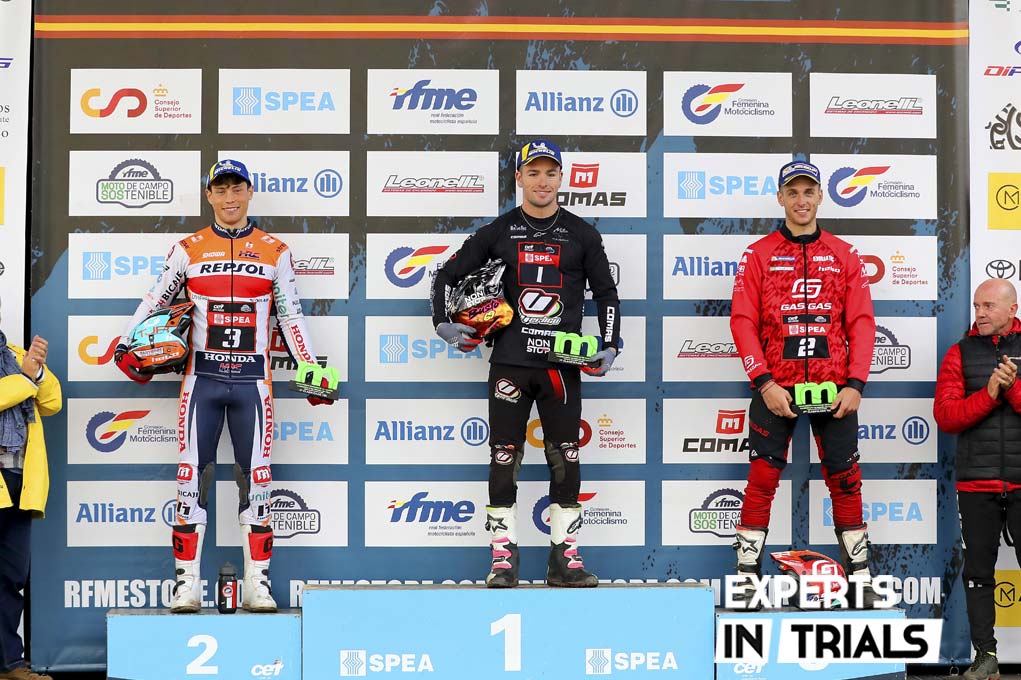 Podium CET Trial Valdemanco 2022