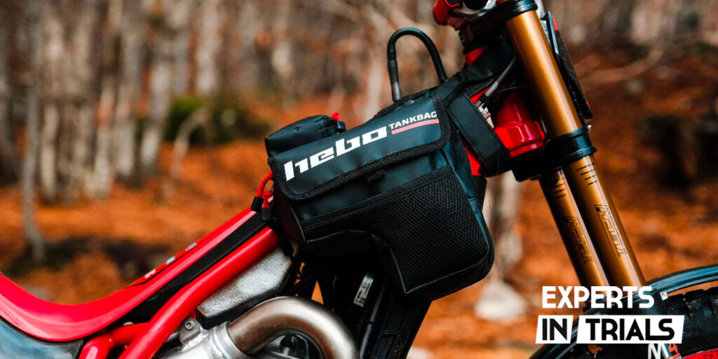 hebo tank bag alforjas moto trial