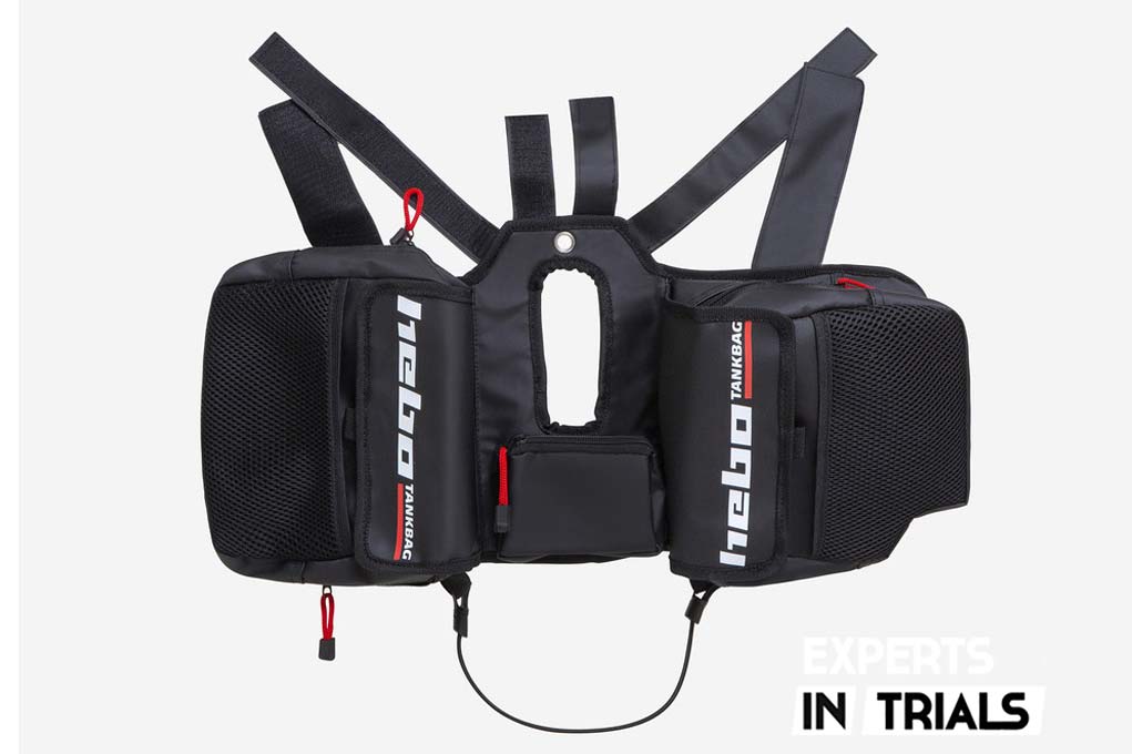 hebo tank bag alforjas moto trial