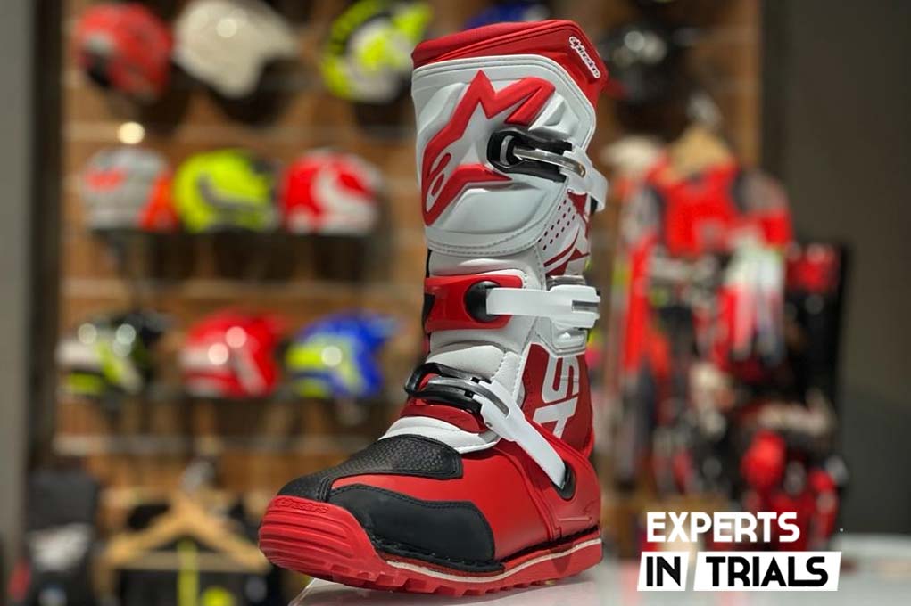 Botas Alpinestars TECH-T Trial 2023 rojo blanco