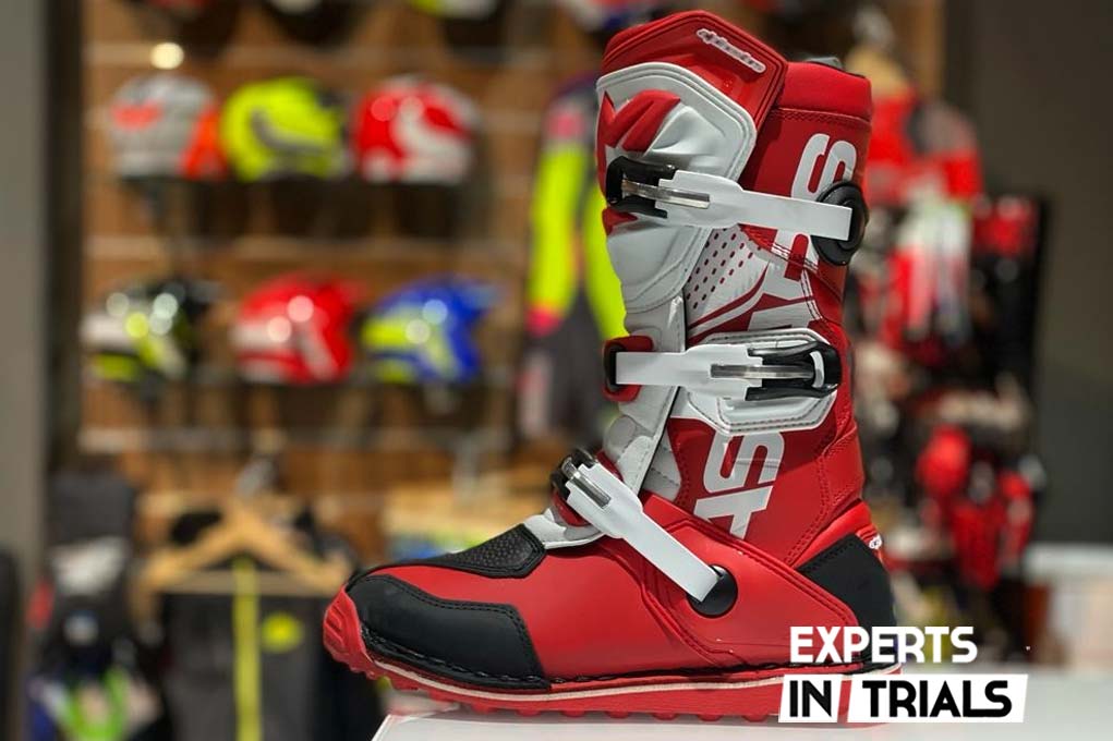 Botas Alpinestars TECH-T Trial 2023 rojo blanco