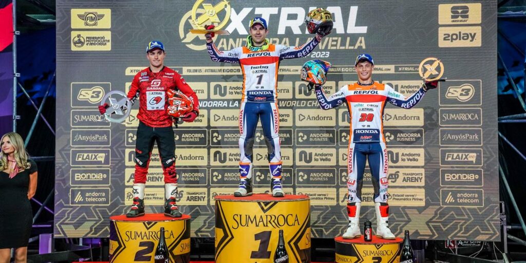 Podium XTrial Andorra 2023