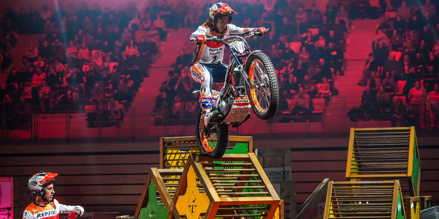 Toni Bou clôt la saison de X-Trial par une courte victoire en Vendée